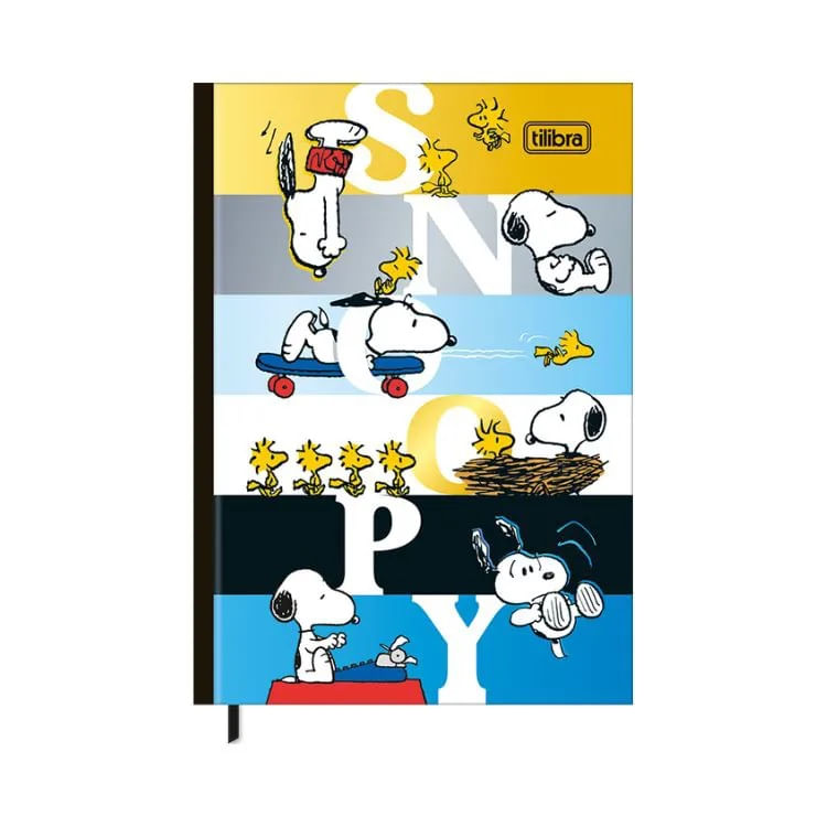 Caderneta Costurada Petit Snoopy 96 Folhas 4