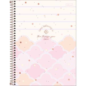 Caderno Espiral Capa Dura Universitário 1 Matéria Soho 80 Folhas Tilibra 01un