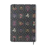 Caderneta Pautado 14x21cm Jardim Preto Cicero-1757700355156