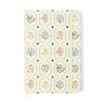 Caderneta Sem Pauta 14x21cm Jardim Off White Cicero-1757702492536