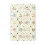 Caderneta Sem Pauta 14x21cm Jardim Off White Cicero-1757702541590