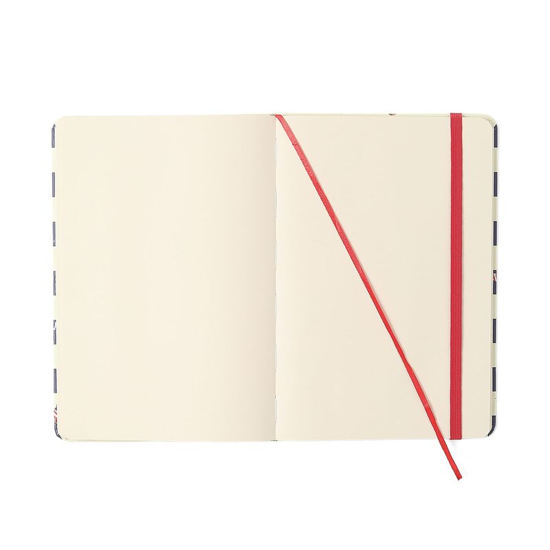 Caderneta Sem Pauta 14x21cm Praia Cachorros Cicero-1758029267383