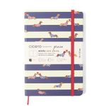 Caderneta Sem Pauta 14x21cm Praia Cachorros Cicero-1758029288431