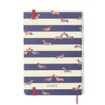 Caderneta Sem Pauta 14x21cm Praia Cachorros Cicero-1758029298863