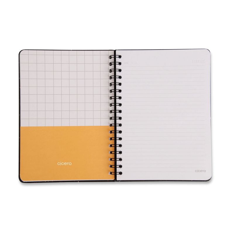 Caderno Espiral Pautado 17x24cm 1 Matéria 80F Praia Cachorros Cicero-1758031064261