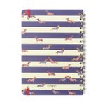 Caderno Espiral Pautado 17x24cm 1 Matéria 80F Praia Cachorros Cicero-1758031099628