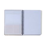 Caderno Espiral Pautado 17x24cm 10 Matérias 160F Jardim Off White Cicero-1758032439728