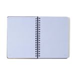 Caderno Espiral Pautado 17x24cm 10 Matérias 160F Jardim Off White Cicero-1758032446719