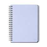 Caderno Espiral Pautado 17x24cm 10 Matérias 160F Jardim Off White Cicero-1758032453919