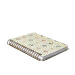Caderno Espiral Pautado 17x24cm 10 Matérias 160F Jardim Off White Cicero-1758032460206