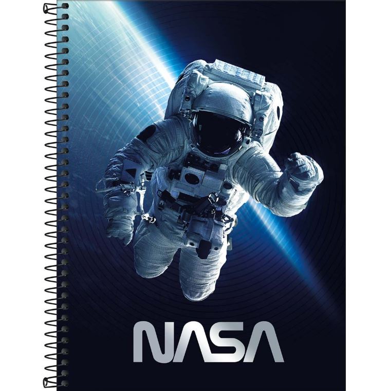 Caderno Espiral CD Universitario 1 Materia Nasa 80F Tilibra 3