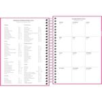Agenda Espiral Diária 2026 11,7x16,4cm 176F D+ Feminina Tilibra-1759249402194