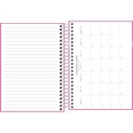 Agenda Espiral Diária 2026 11,7x16,4cm 176F D+ Feminina Tilibra-1759249411923