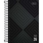 Agenda Espiral Diária 2026 12,9x18,7cm Zip Tilibra-1759250052379