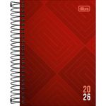 Agenda Espiral Diária 2026 12,9x18,7cm Zip Tilibra-1759250032436