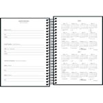Agenda Espiral Diária 2026 11,7x16,4cm Pepper Preta Tilibra-1759252573263