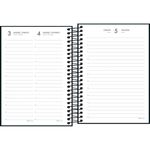 Agenda Espiral Diária 2026 11,7x16,4cm Pepper Preta Tilibra-1759252590846