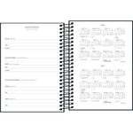 Agenda Espiral Diária  2026 14x20cm Spice Preta Tilibra-1759252944946