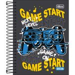 Agenda Espiral Diária 2026 11,7x16,4cm Pepper Masculina Tilibra-1759253544557