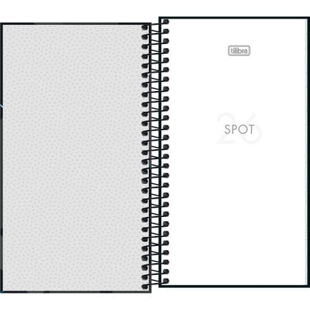 Agenda Executiva Espiral Semanal De Bolso 2026 16,7x8,9cm Spot Tilibra-1759256744017