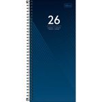 Agenda Executiva Espiral Diária 2026 11,9x27,5cm Comercial Ideale Tilibra-1759257168812