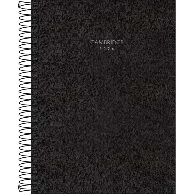 Agenda Executiva Espiral Diária 2026 20x27,5cm Cambridge Tilibra-1759258966717