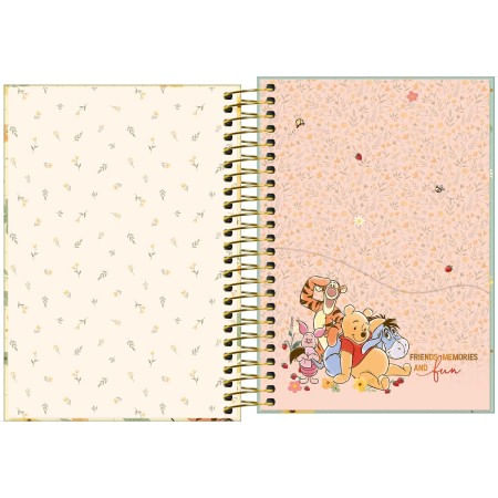 Agenda Espiral Diária 2026 12,9x18,7cm Pooh Tilibra-1759261212695