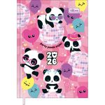 Agenda Costurada Diária Mini 2026 7,8x10,8cm Lovely Friend Tilibra-1759262709908
