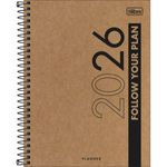 Planner Espiral 2026 Kraftwork 17,7x24cm 90G Tilibra-1759263227854
