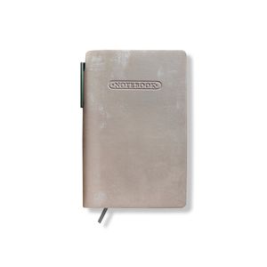 Caderneta A6 Sem Pauta Fina Ideia Veludo Rosa com Caneta 80 Folhas 100g/m² 9x14,8cm