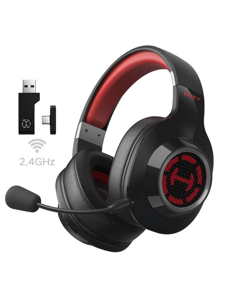 Headset Gamer Edifier Hecate G2S Preto Som Surround 7.1, Tri-Modo (2.4 GHz / Bluetooth / USB)-1763399334371