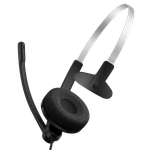 Headset Comunicador Edifier CC100 Preto Mono USB-C / USB-A, Microfone com IA-1763400059478