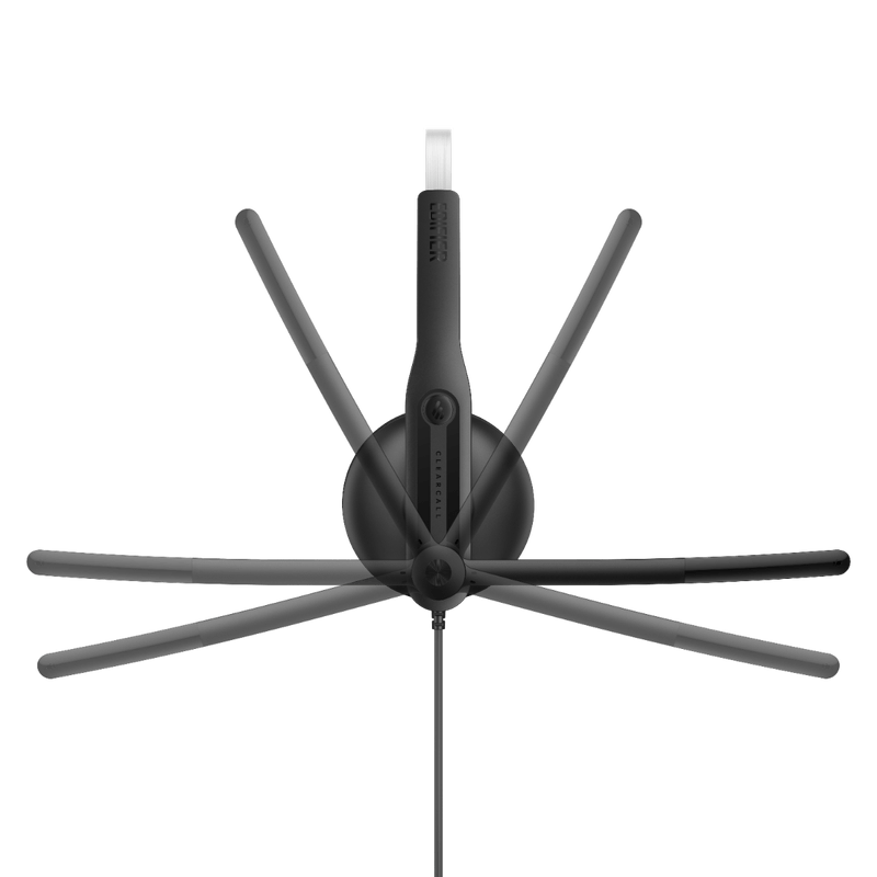 Headset Comunicador Edifier CC100 Preto Mono USB-C / USB-A, Microfone com IA-1763400066239