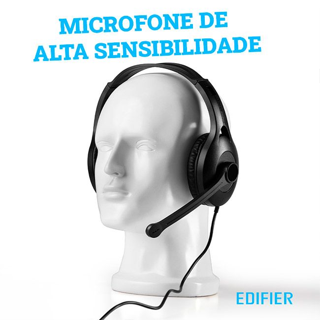 Headset Edifier K800 USB Preto Audio Digital com Placa de Som Integrada-1763402295761
