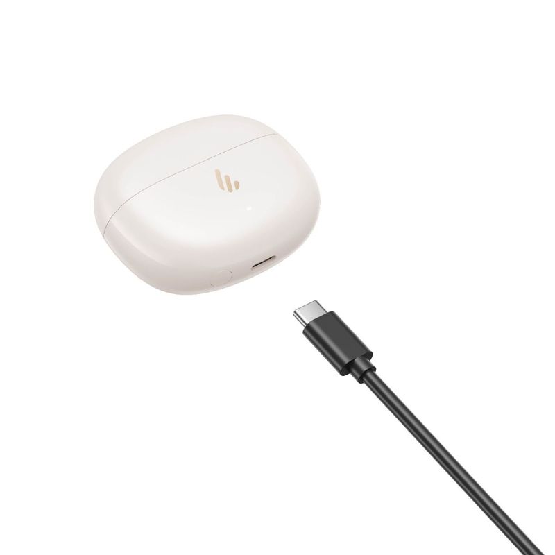 Fone TWS Edifier X5 Pro V25 Marfim Bluetooth 6.0, ANC e 48 h de Bateria-1763562143239