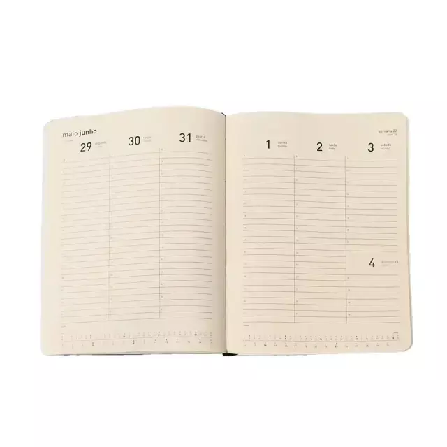 Agenda Planner 2026 Tony Semanal Média Relevo Teca-1765566418398