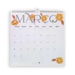 Calendário 2026 Ana Luiza Garden Parede Teca-1765996665749