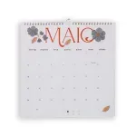 Calendário 2026 Ana Luiza Garden Parede Teca-1765996671068