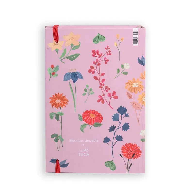 Agenda Planner 2026 Ana Luiza Diária Média Garden Rosa Teca-1767638064656