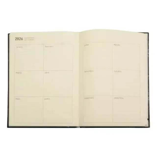 Agenda Planner 2026 Ana Luiza Semanal Média Garden Azul Teca-1767638768743