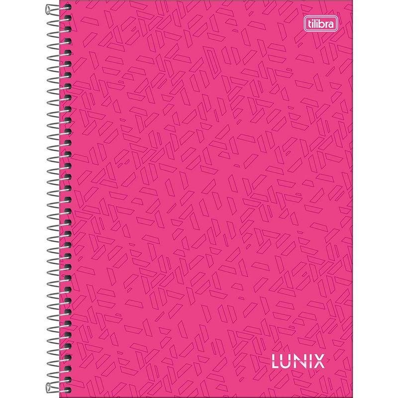 Caderno Espiral Capa Dura Universitário 1 Matéria Lunix 80F Tilibra 01un-1769015534299