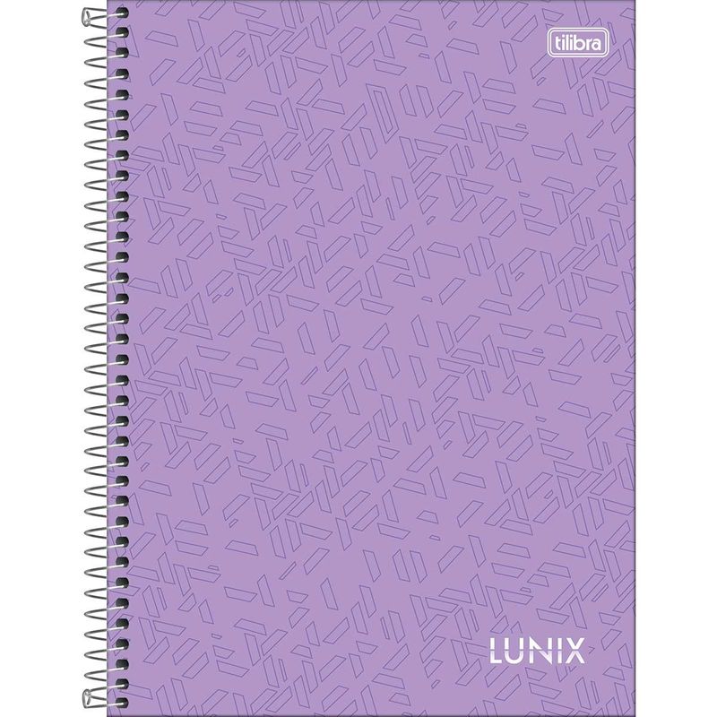 Caderno Espiral Capa Dura Universitário 1 Matéria Lunix 80F Tilibra 01un-1769015546379