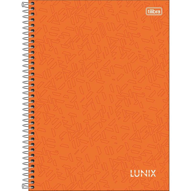 Caderno Espiral Capa Dura Universitário 1 Matéria Lunix 80F Tilibra 01un-1769015560802
