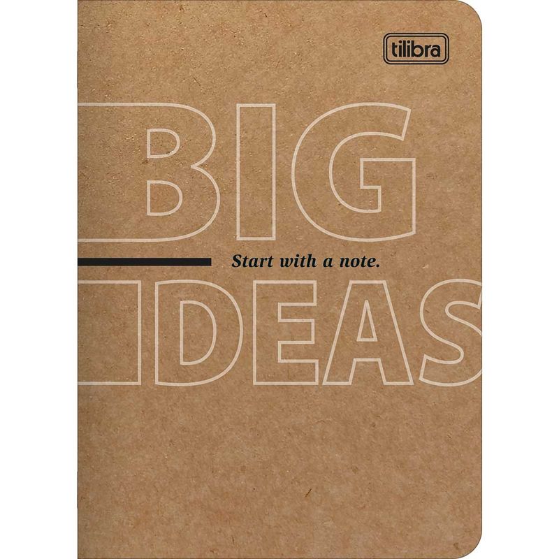 Caderneta Grampeada Flexível Kraftwork 32 Folhas Tilibra 01un-1769017738673