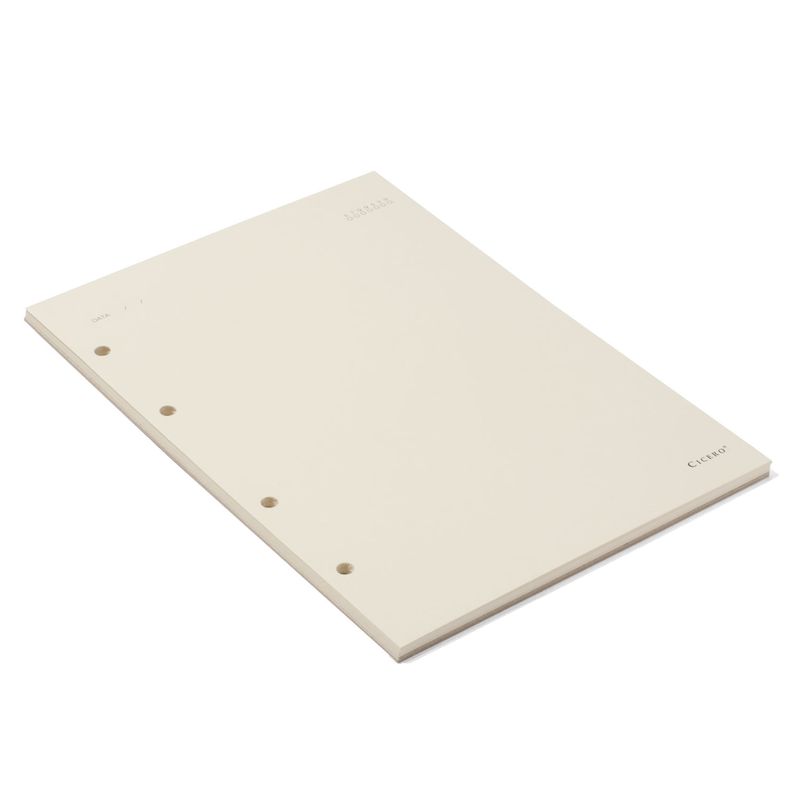 Refil Para Caderno Criativo Argolado 40 Folhas Pólen 80g 17x24cm Cicero-1771941396585