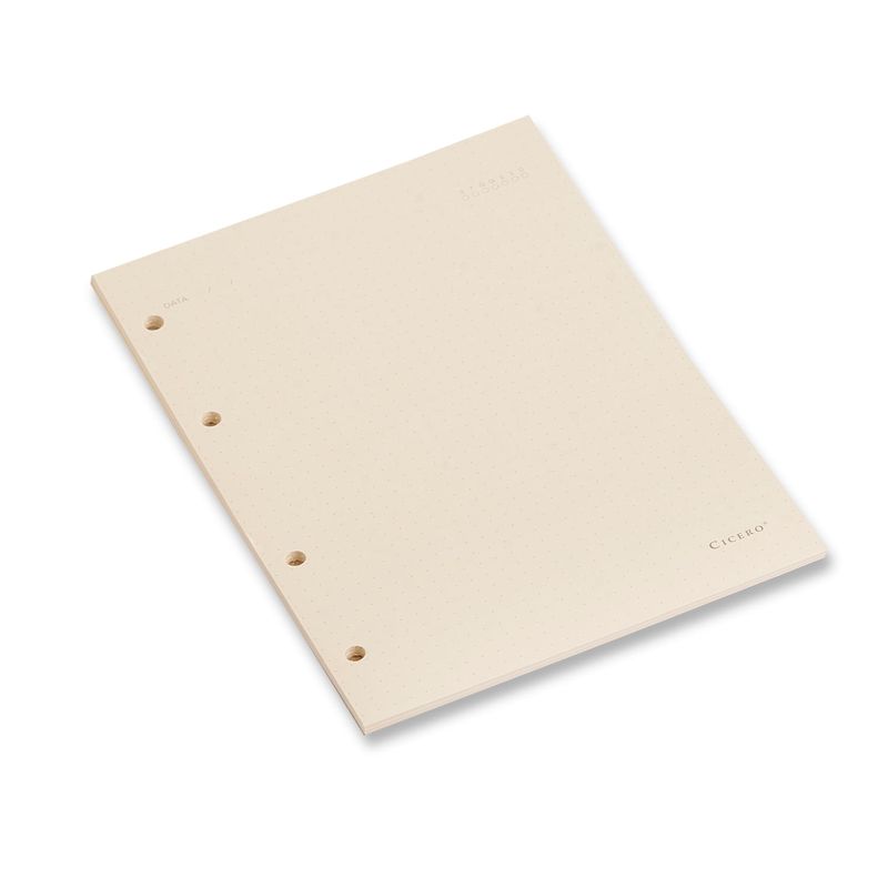 Refil Caderno Criativo Argolado Office 40 Folhas Pólen 80g Pontado A5 Cicero-1771941871540