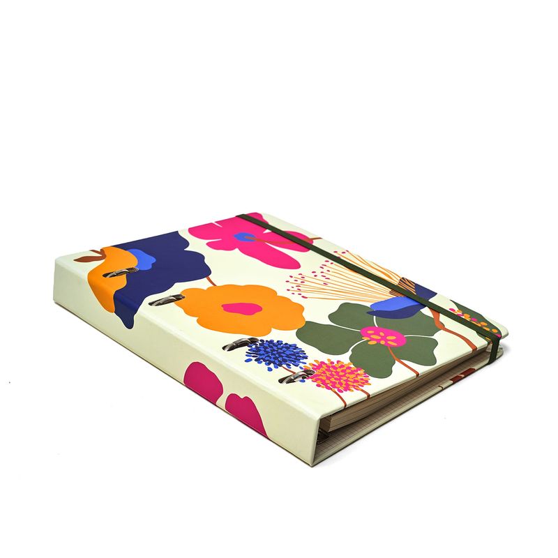 Caderno Criativo Argolado Office Duo Pólen Pautado + Pontado A5 Aromas Off-White Cicero-1771944001531