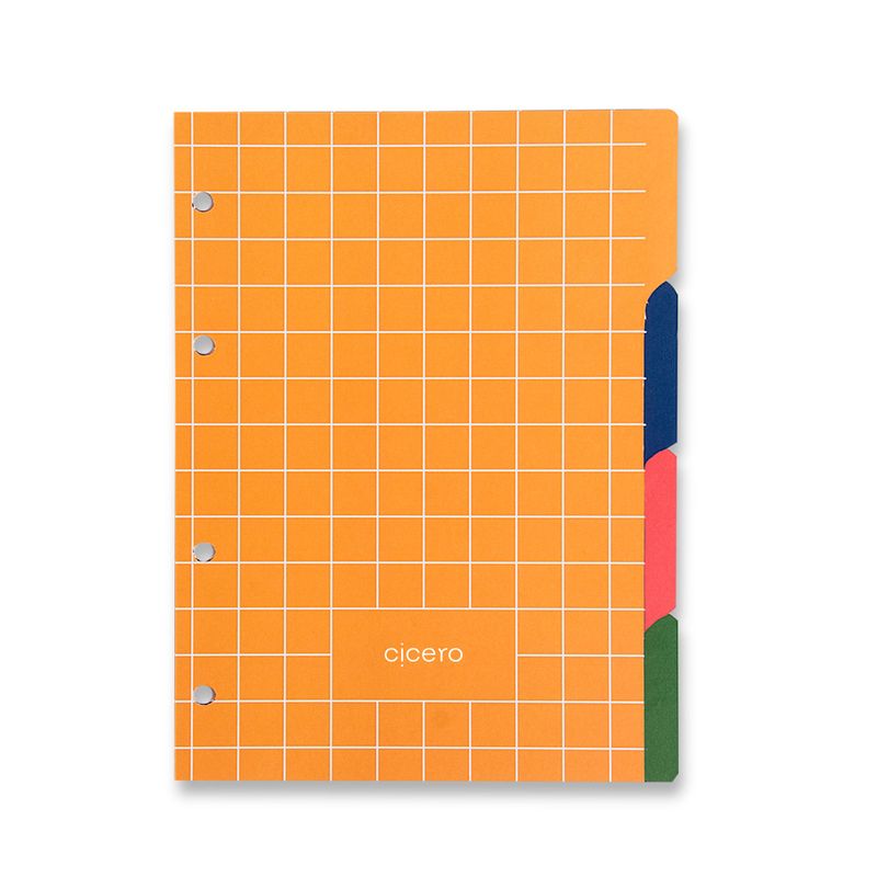 Caderno Criativo Argolado Office Duo Clássica Pautado + Pontado A5 Preto Cicero-1771951999670