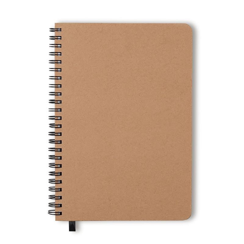 Caderno Wire-O Kraft 14x21cm Pontado Cicero-1771953498893