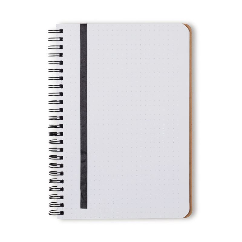 Caderno Wire-O Kraft 14x21cm Pontado Cicero-1771953504388